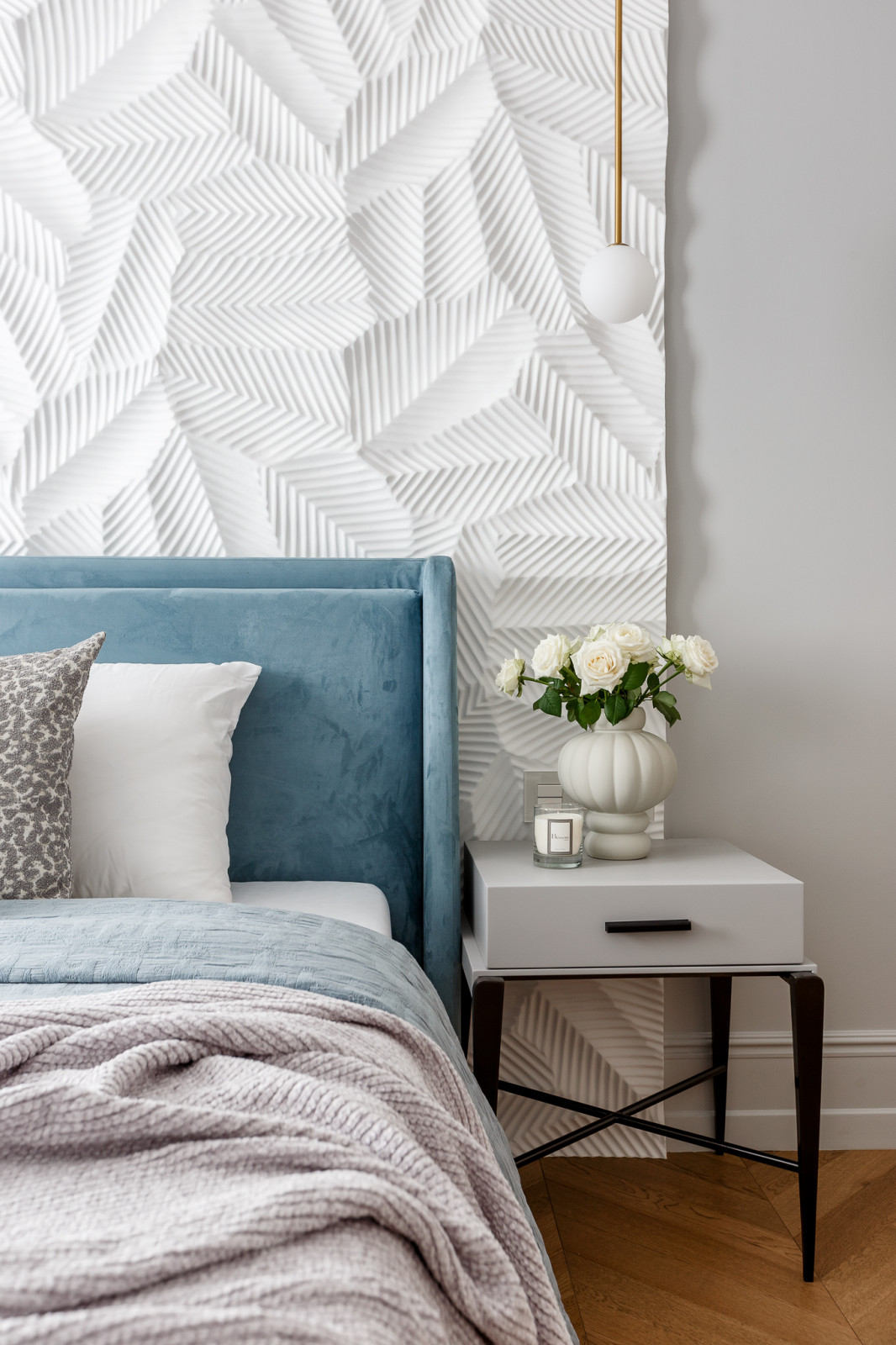 Реализованный дизайн проект квартиры в ЖК "Горный"