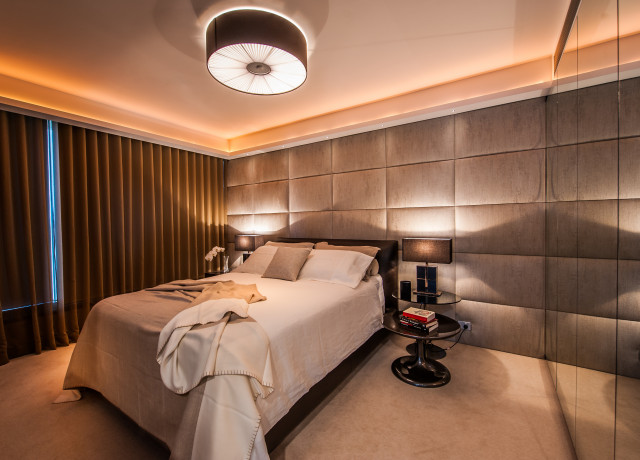 Darling Point Penthouse Renovation contemporary-bedroom