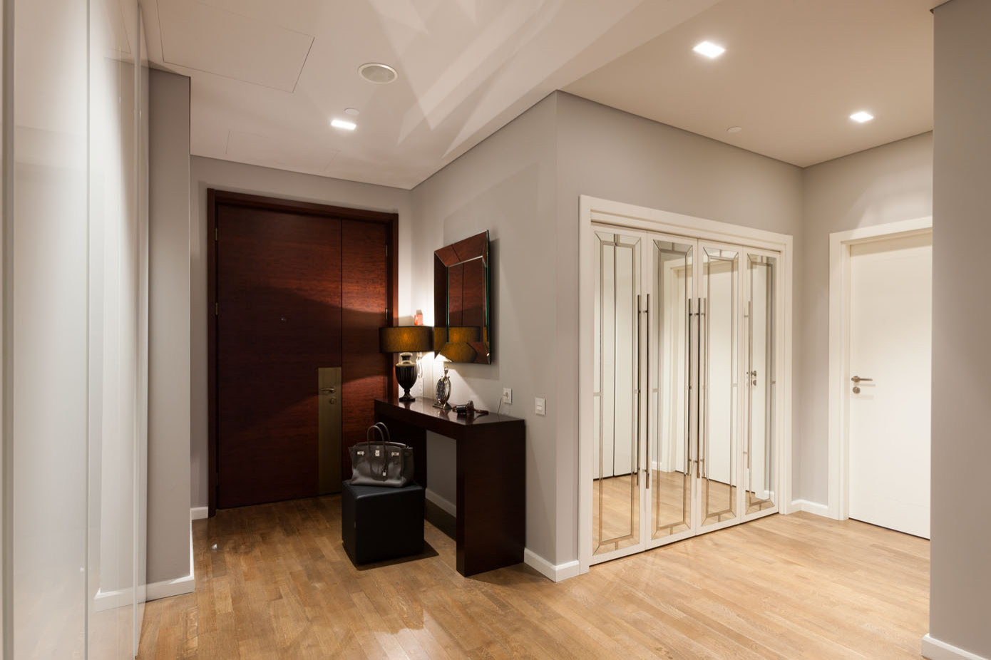 modern flat in the city