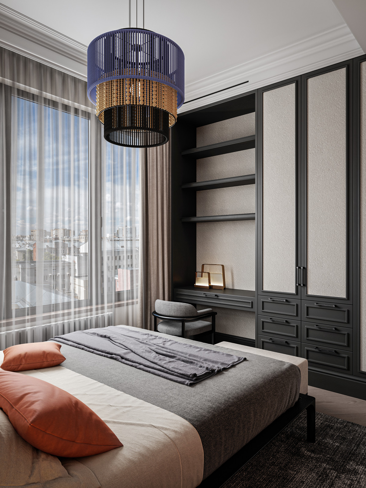 Дизайн-проект квартиры 70м2 в ЖК Ривер Парк