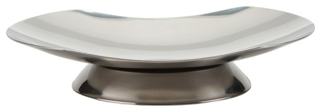 Chrome Soap Dish Free Interdesign Jacqueline Bathroom Vanity Chrome Free Standing Soap Dish With