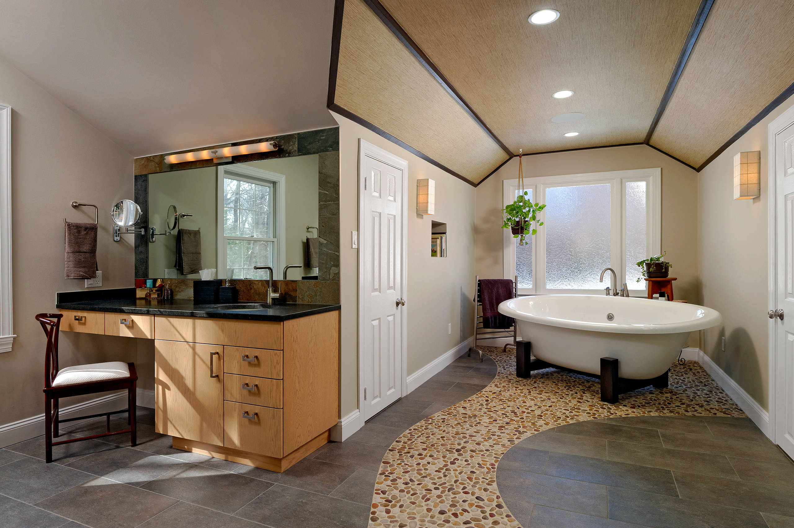 Fairfax Modern Rustic Master Bath