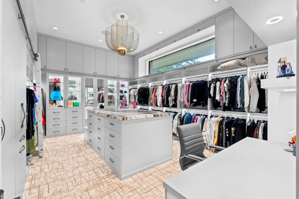Closet - mediterranean closet idea in Miami