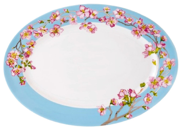 Madison's April in NY 14" Oval Platter