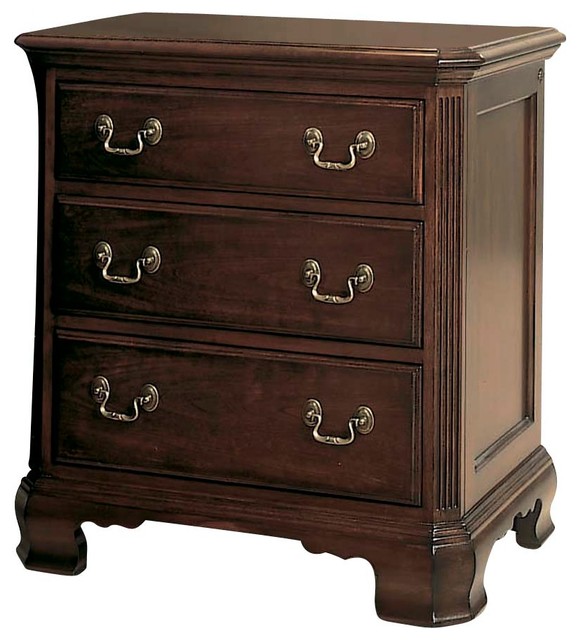 American Drew Cherry Grove Nightstand, Antique Cherry Traditional