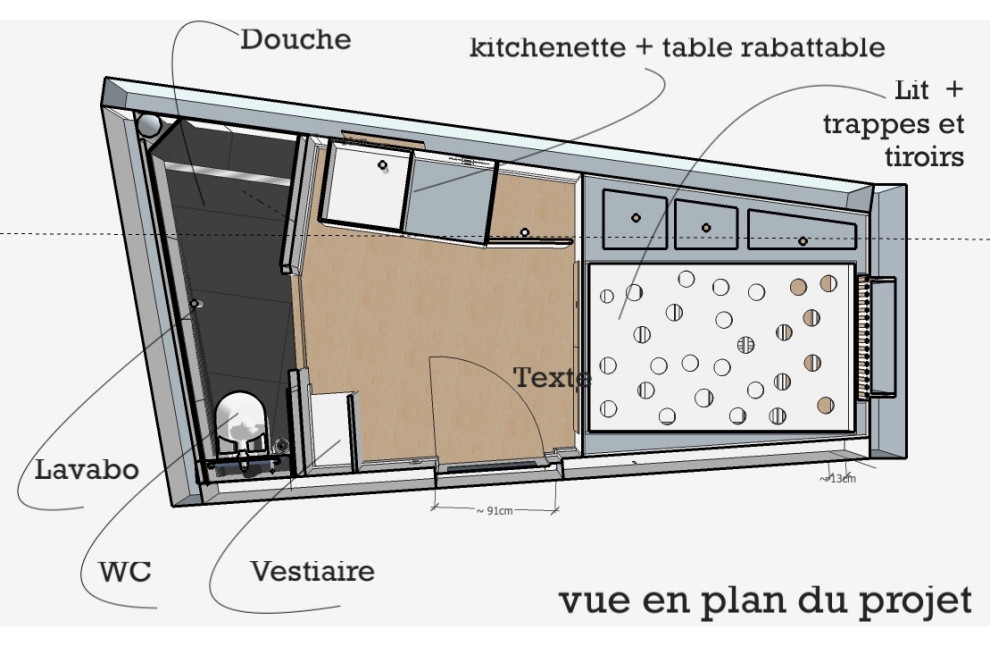 Inspiration for a scandinavian home design remodel in Grenoble