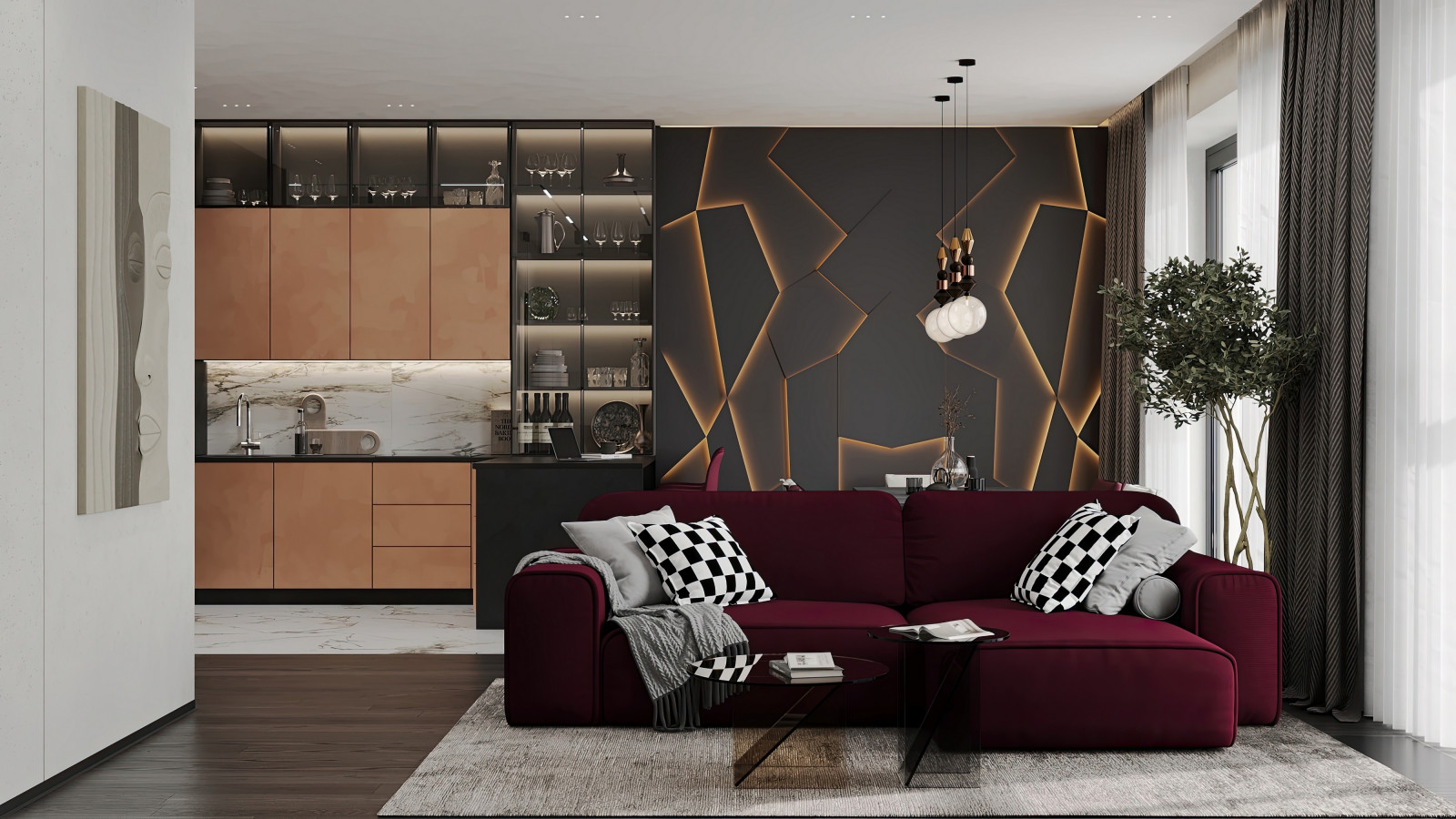 Дизайн и ремонт квартиры в ЖК Will Towers - Свет и цвет