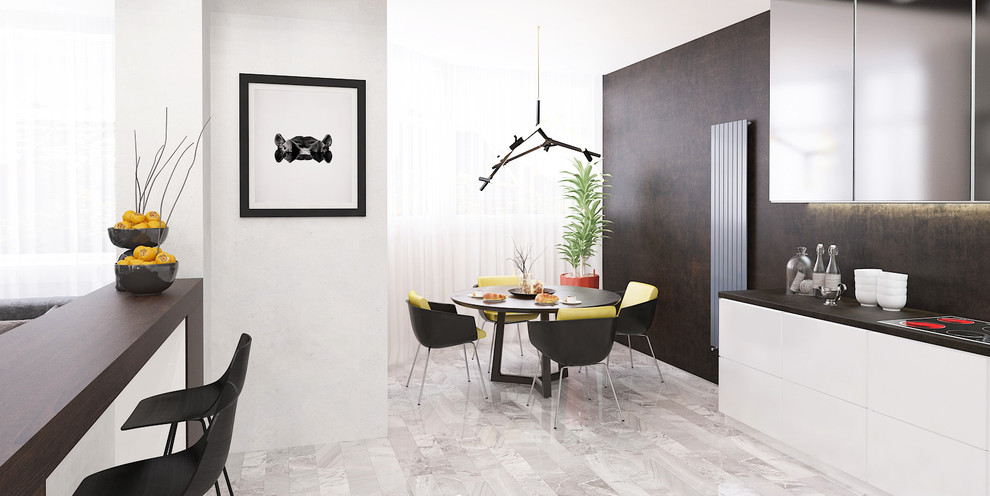 Кухня-Столовая в проекте ЖК "ДОМИНИОН"