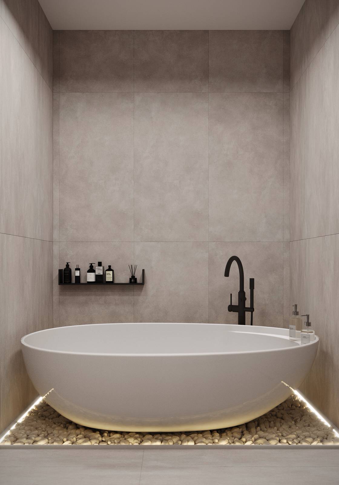 Визуализация ванной комнаты