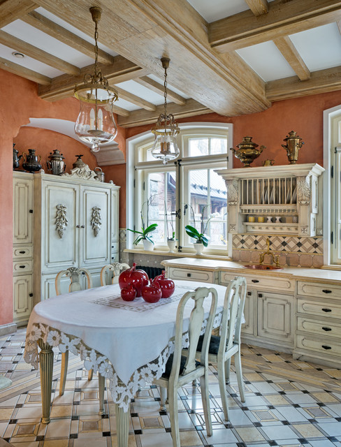 Интерьеры shabby-chic-inspirerad-koek