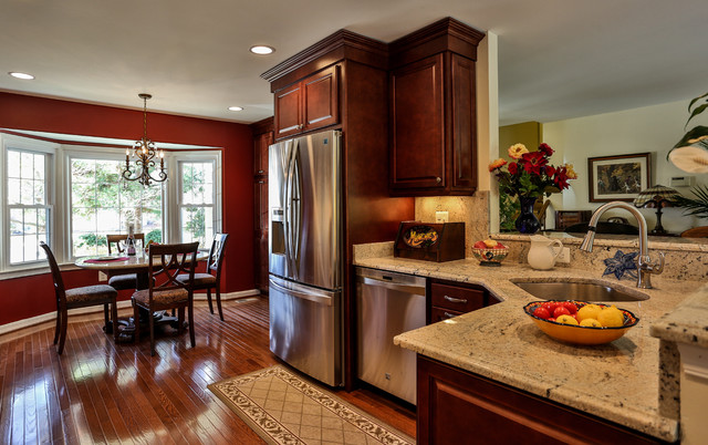 Achieving Harmony and Functionality in a Springfield Kitchen transitional-kitchen