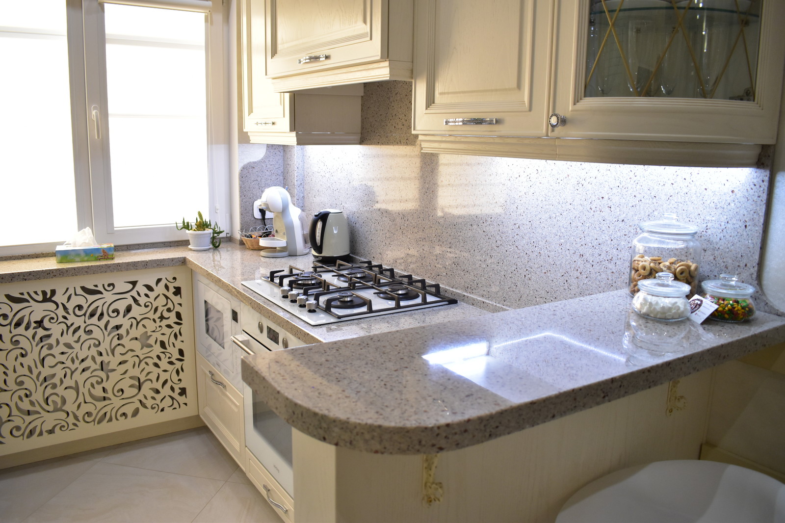 Кухня из массива дуба Коза Ностра с подбором патины!