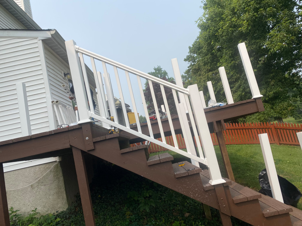 Deck Railing Install