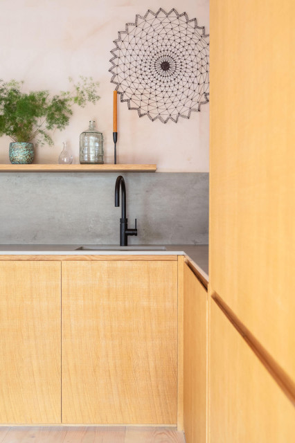 Hackney House modern-kitchen
