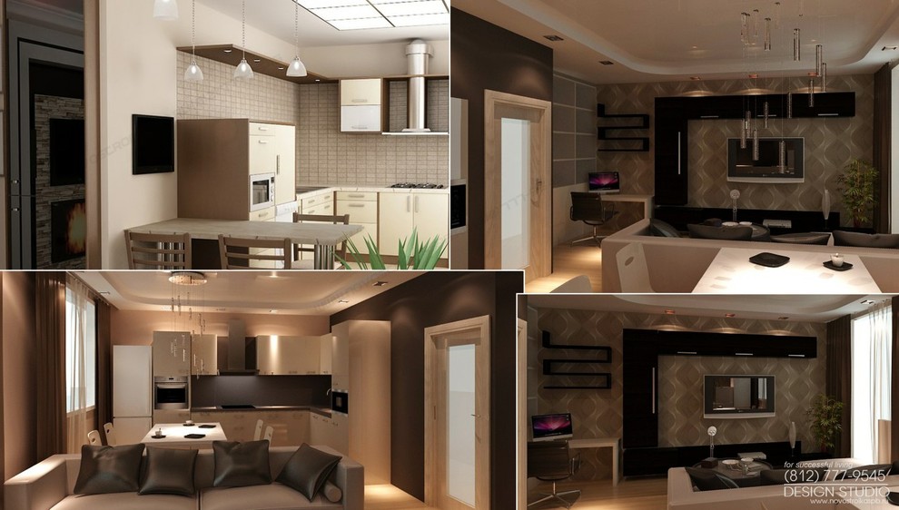 Дизайн интерьера кухни