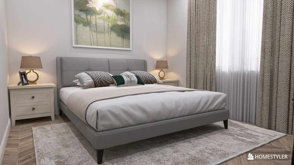 Спальня неоклассика