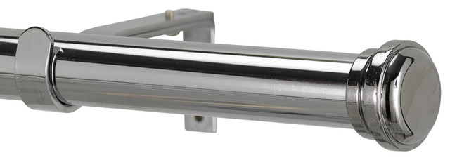 Empire Non Telescoping Curtain Rod Transitional Curtain Rods