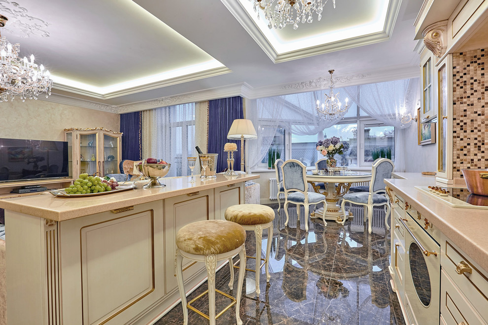 Сливки общества (4-х комн. квартира в ЖК "Золотые ключи")