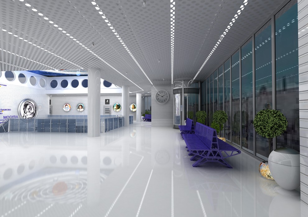 Проект реконструкции интерьеров и прилегающей территории автовокзала