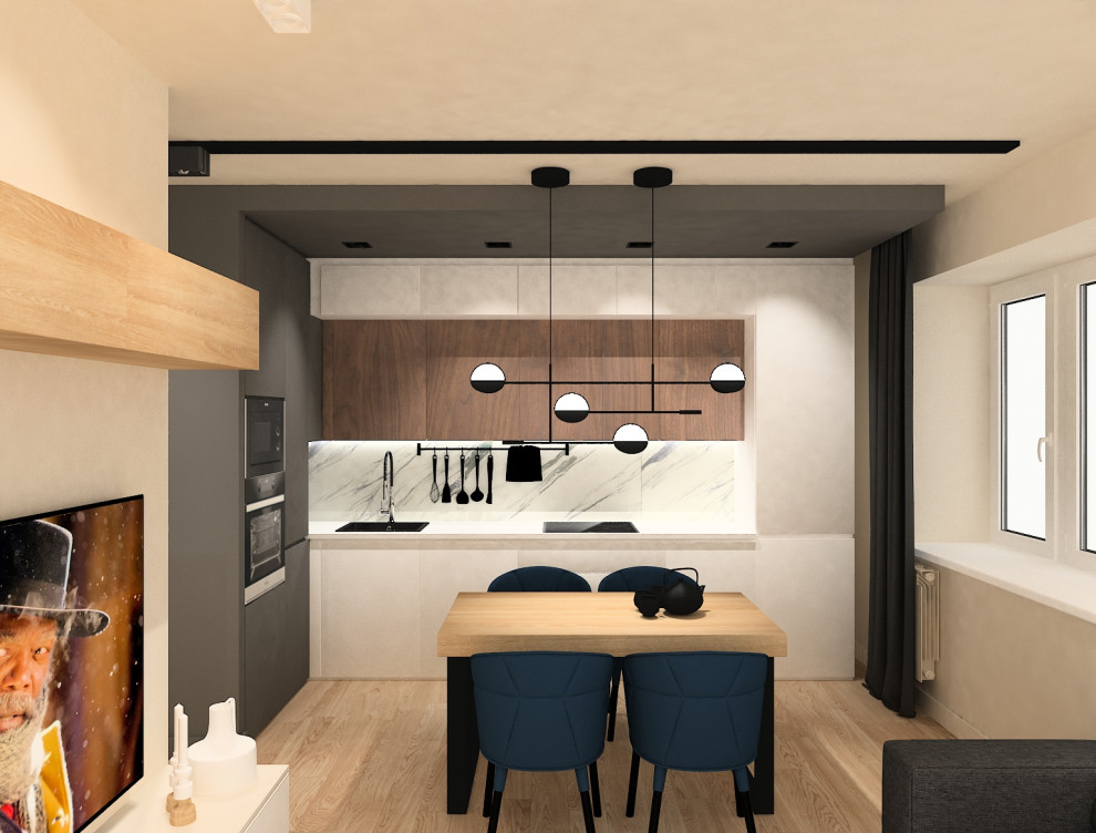 3-комнатная квартира 52 м.кв. для молодой пары