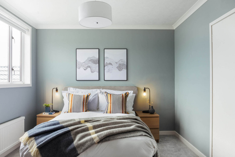 Guest bedroom redesign Bedroom Glasgow by Sienna Interiors Houzz