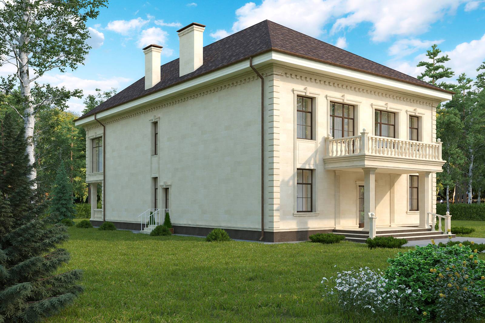 Проект дома в Троицке