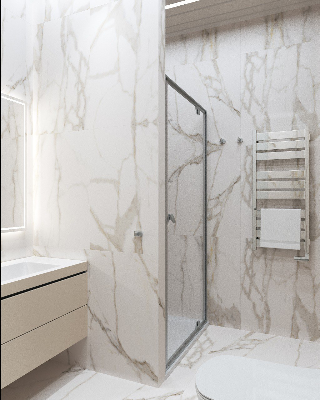 Современный интерьер в ЖК Крылья