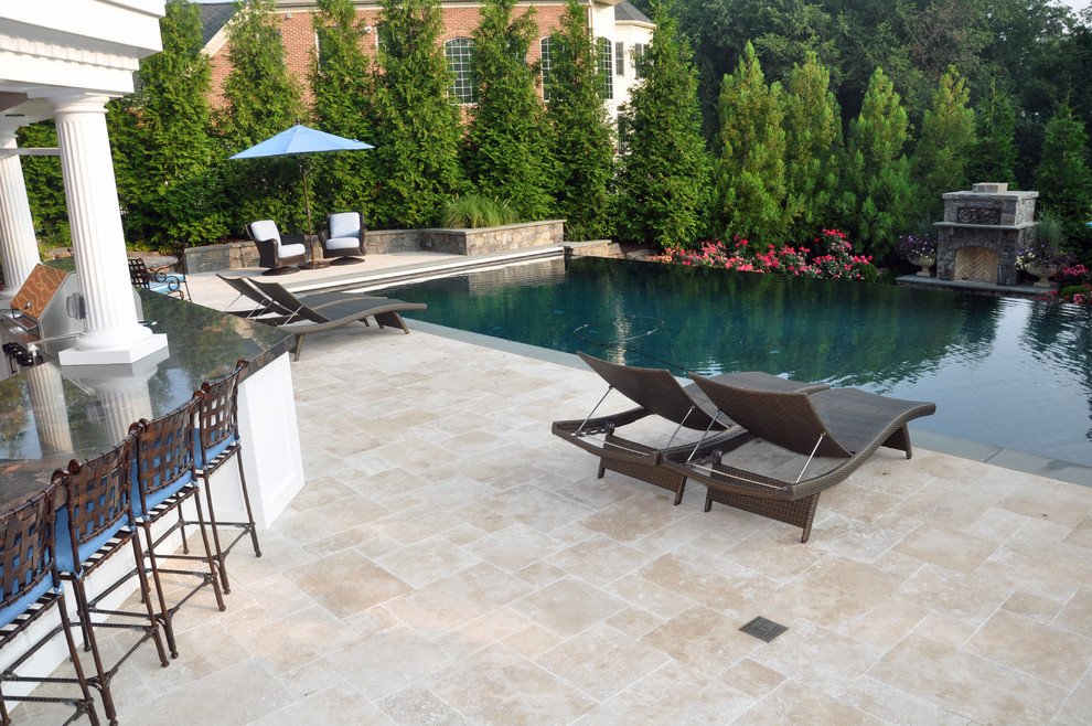Photo of a transitional pool in DC Metro.