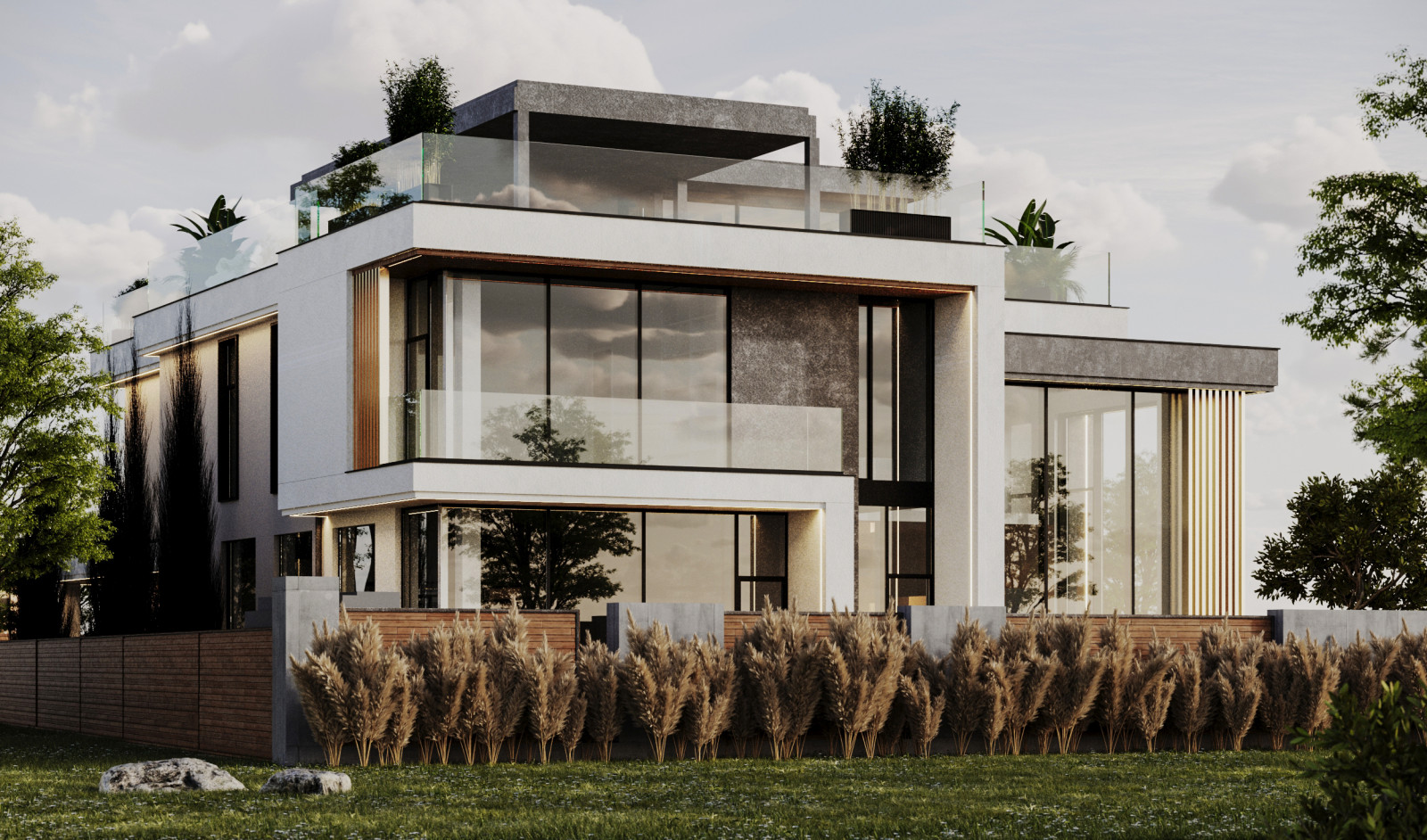 Проект загородного дома BEREG