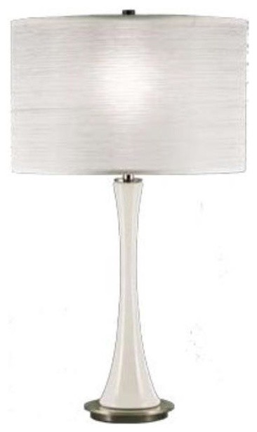 Robert Abbey-3341-Kate - One Light Glass Table Lamp