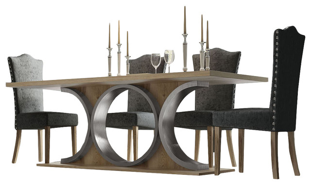 sleek dining room set