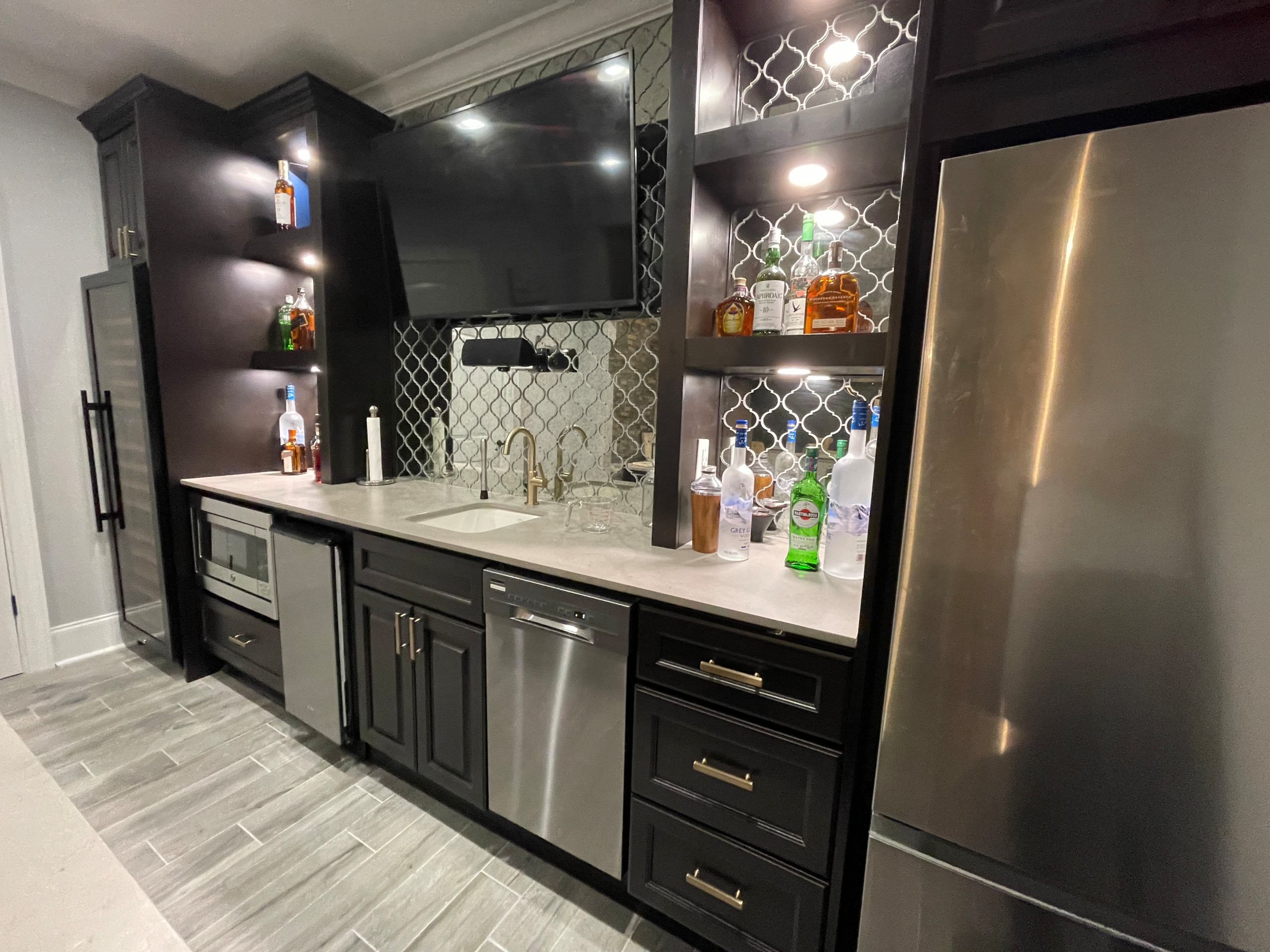 Basement Finished at Milton