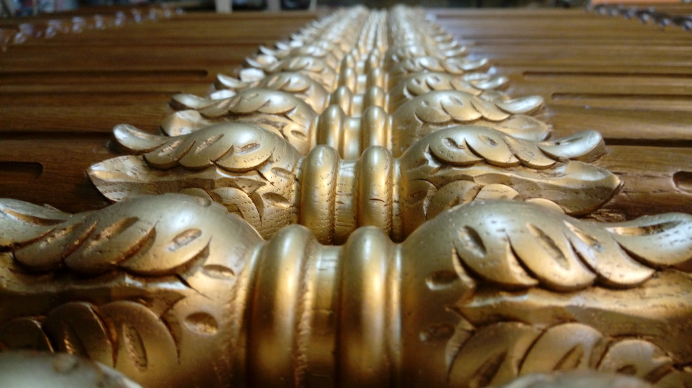 Лестница из дуба на второй этаж. Самара ул.Самарская