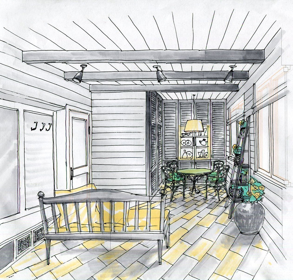 Загородный дом  (бюджетный вариант реализации)