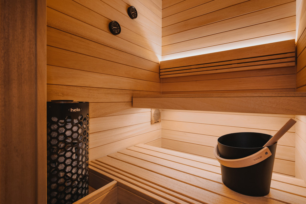 Сауна в квартире. ЖК Магнифика.