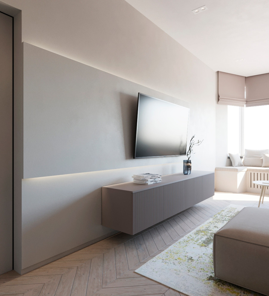 Квартира в современном стиле для молодой пары