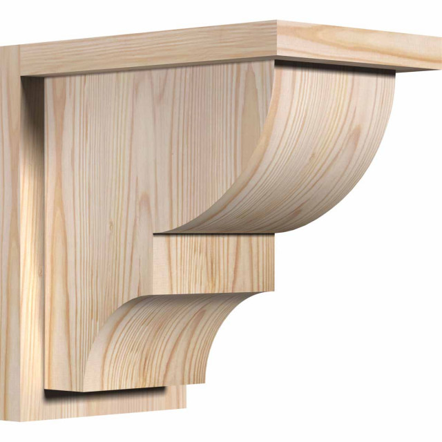 Rectangular Corbel Ridgewood Corbel w/Backplate, 12