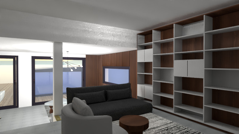 coin bibliothèque (3D)