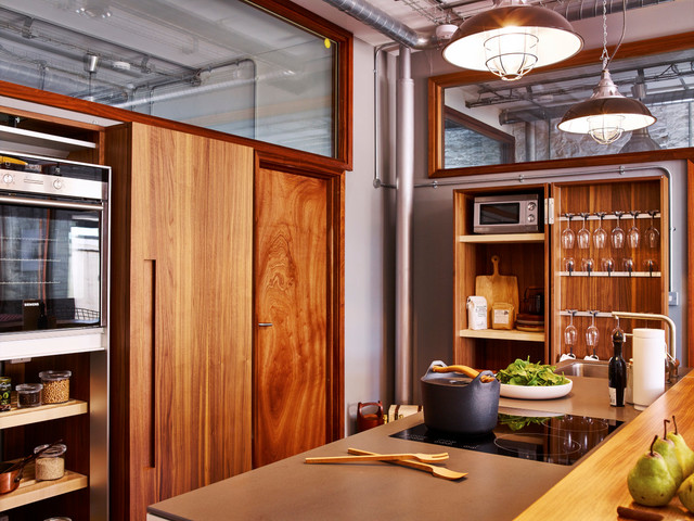 Converted Warehouse eclectic-kitchen