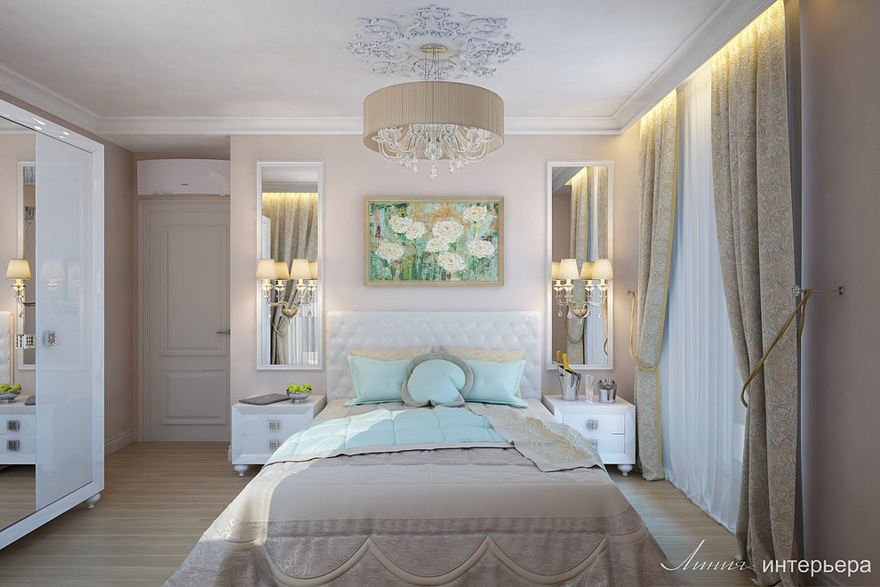 Дизайн квартиры в стиле неоклассика.