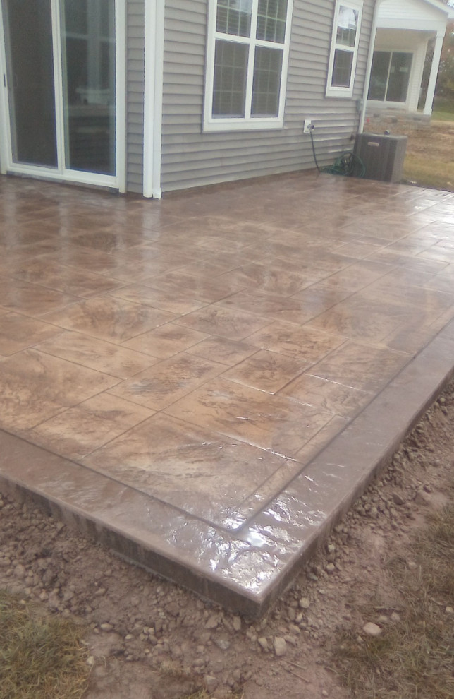 Stamped Porch