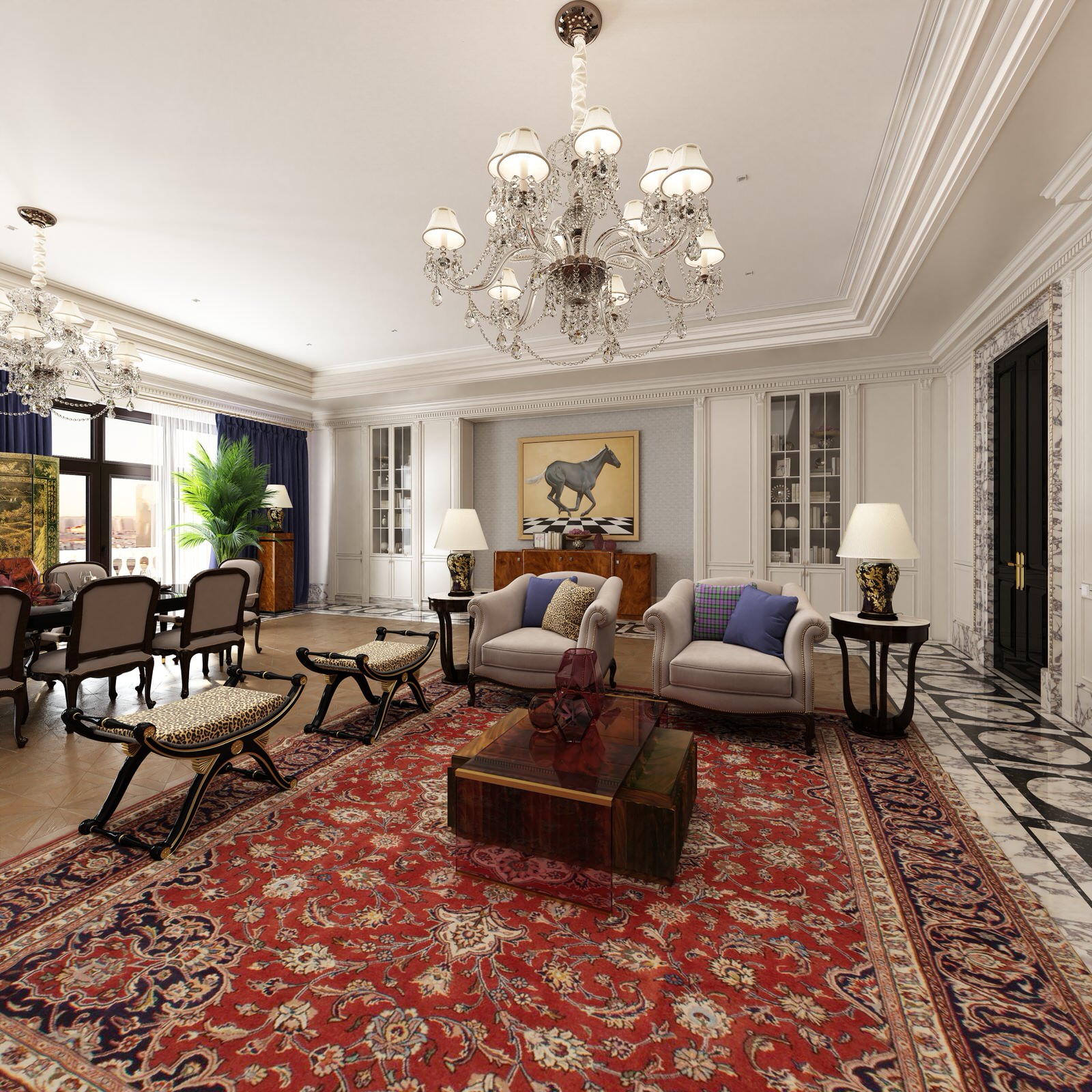 Квартира в стиле RALPH LAURENT, 260 M²