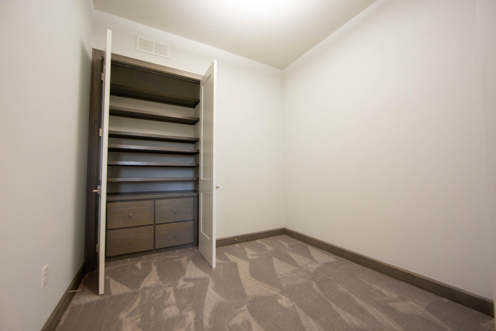 Inspiration for a modern home design remodel in Indianapolis