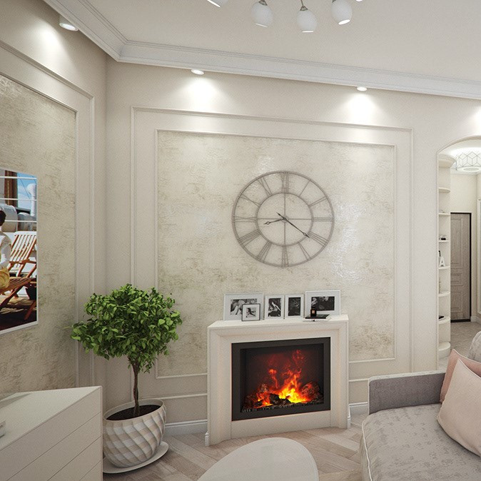 Дизайн-проект квартиры ЖК Царская площадь 100м2 (Классический стиль)