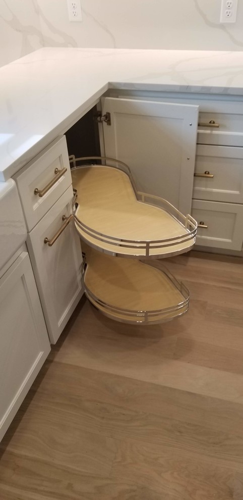 Inspiration for a transitional home design remodel in Oklahoma City