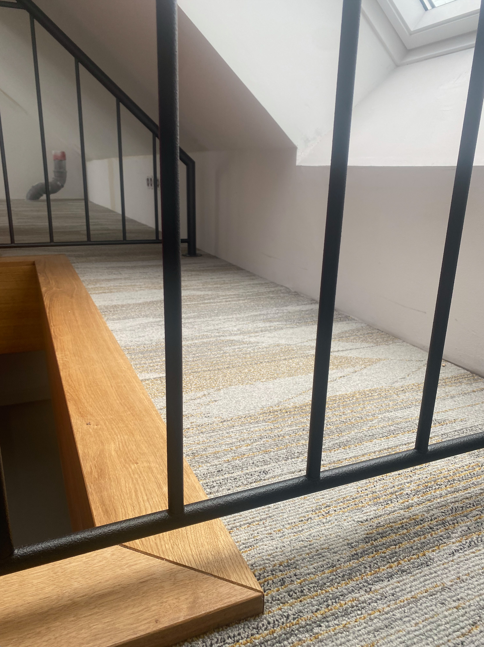 Dachumbau mit Wendeltreppe