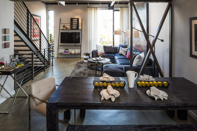 Venice Beach contemporaneo-comedor