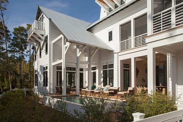 Durham Residence beach-style-pool