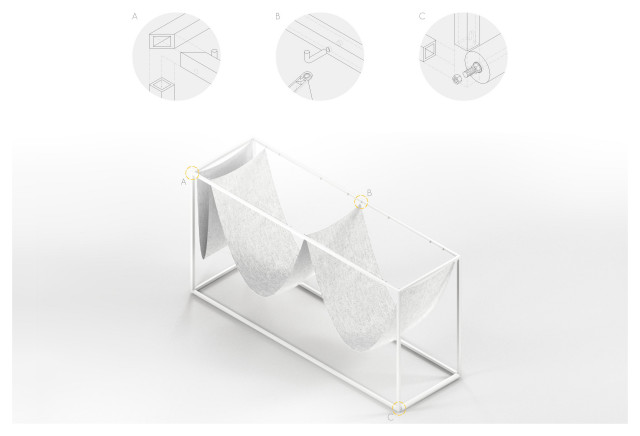 Mueble Wave mediterraneo