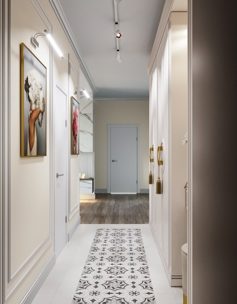 Дизайн интерьера 3-х комнатной квартиры в ЖК Берёзовая Роща